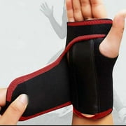Wrist Brace - Carpal Tunnel Hand Compression Support Wrap for Men, Women, Tendinitis, Bowling, Sports Injuries Pain Relief - Removable Splint - Universal Ergonomic Fit