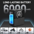 thumbnail image 2 of FADAKWALT Cordless Tire Inflator, 150 PSI, 6000mAh Battery, Fast Inflation, Digital Gauge, Auto Shut-Off, 2 of 5