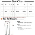 thumbnail image 3 of IROINNID Women's Pants Skinny Solid Color Fashion Casual Gradient Span Ladies High Waist Wide Leg Trousers Yoga Pants Long Pants Legging, 3 of 6
