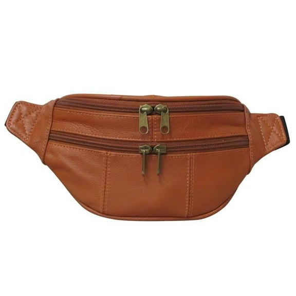 23.5 x 14.5 x 8.75 in. Assorted Leather Fanny Packs