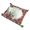 thumbnail image 1 of Simulation Cute Cat Kitten Sound Plush Doll Toy with Sleeping Mat Home Decor, 1 of 11