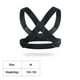 thumbnail image 2 of Corrector de postura para mujeres y hombres, faja lumbar ajustable, transpirable (M, negro), 2 of 6