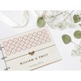 thumbnail image 5 of Darling Souvenir Personalized Engraved Laser Cut Wedding Guest Book Wooden Cover Sign-in Book Registry Guestbook Scrapbook-30, 5 of 7