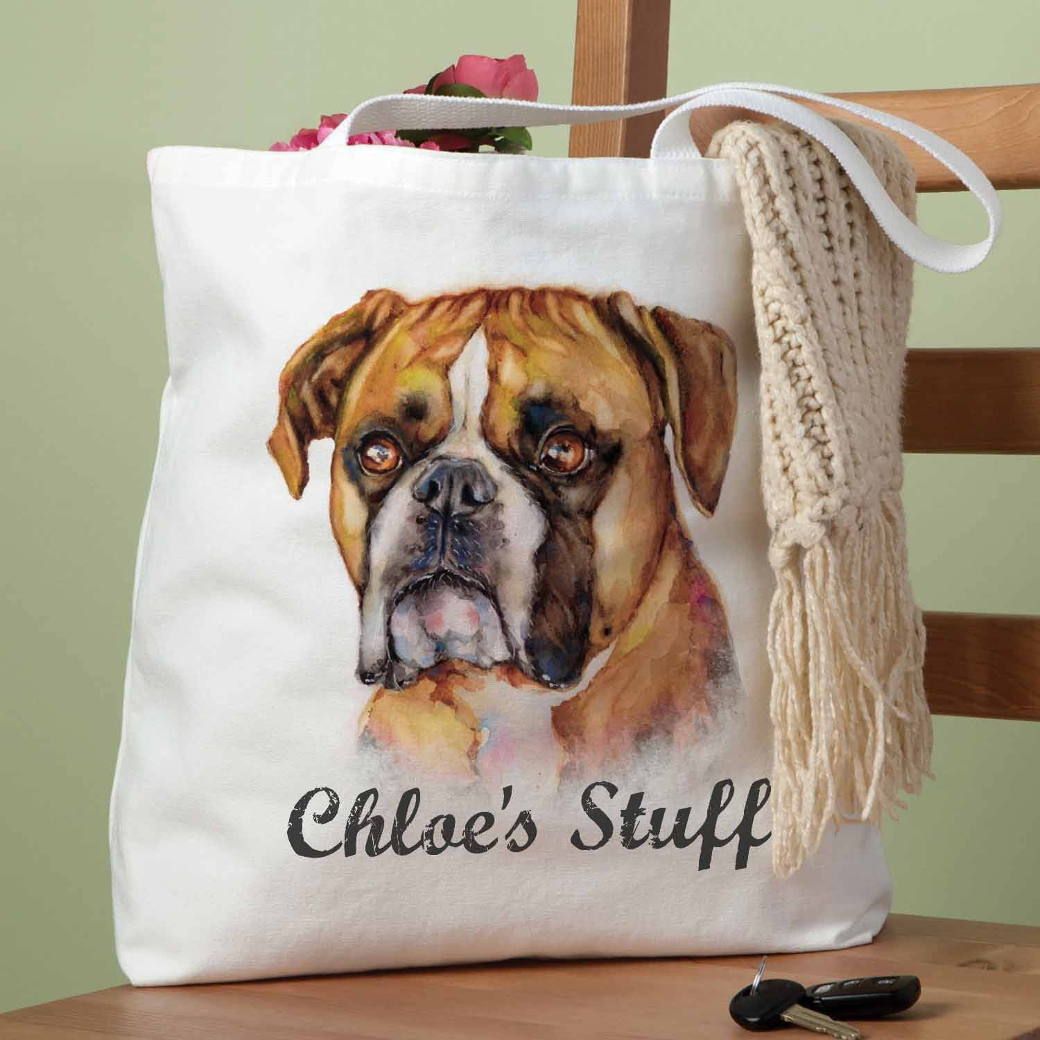 Personalized Dog Breeds Tote Bag - 0 - 0