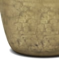 thumbnail image 3 of Simpli Home Garvy 22 inch Wide Industrial Metal Side Table in Antique Gold, Fully Assembled, 3 of 7