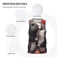 thumbnail image 3 of Sikiie Heart Guinea Pig Couple Basketball Jersey Reversible Men's Mesh Athletic Sports Shirts Training Practice S-4XLMedium, 3 of 6
