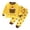 H141 Yellow2, variant on SJLDQY Toddler Girls Pajama Sets Long Sleeve Shirts Pants 2 Piece Pjs Sets Fall Winter Sleepwear Cozy Soft Loungewear Sets for Girls