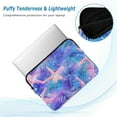 thumbnail image 2 of FORMRS 13-13.3 inch Laptop Sleeve Case Soft Carrying Quilted Computer Bag Cover, Pink Starfish Pattern, 2 of 7