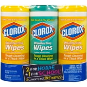 Clorox Disinfecting Cleaning Wipes Value Pack, Citrus Blend Scent and Fresh Scent, 35 Wipes, 3 ct