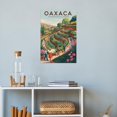 thumbnail image 4 of Vintage Retro Travel Poster Wall Art Ethnobotanical Garden Oaxaca Mexico Botanical Plants Cactus Agave Print Print Poster, 4 of 8