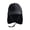 Black, variant on Breathable Baseball Hat for Kids Girls Quick Drying Neck Flap Adjustable