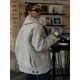 thumbnail image 4 of Abrigos informales de doble botonadura para mujer, chaquetas de manga larga con bolsillos y solapa grande, ropa de calle elegante para mujer, Otoño, 2024, 4 of 5