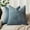 Blue Fusion, variant on Pack of 2 Textured Chenille Throw Decorative Pillow Covers Square Accent Solid Cushion Cover Neutral Farmhouse Pillow Case for Couch Sofa Bedroom Living Room 16x16 Inch,Dusty Pink