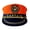 Orange, variant on Adjustable Captain Hat Sailing Hat Classical Sailors Hat Soft Cotton For Casual Outfits And Parties