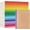 16 colors X2, variant on feela 16 Pack Composition Notebook Bulk, Kraft Cover Lined Blank College Ruled Travel Journals with Pastel Color Spine For Women Students Office, 60 Pages, 8.3”x 5.5”, A5, 8 Pastel Colors