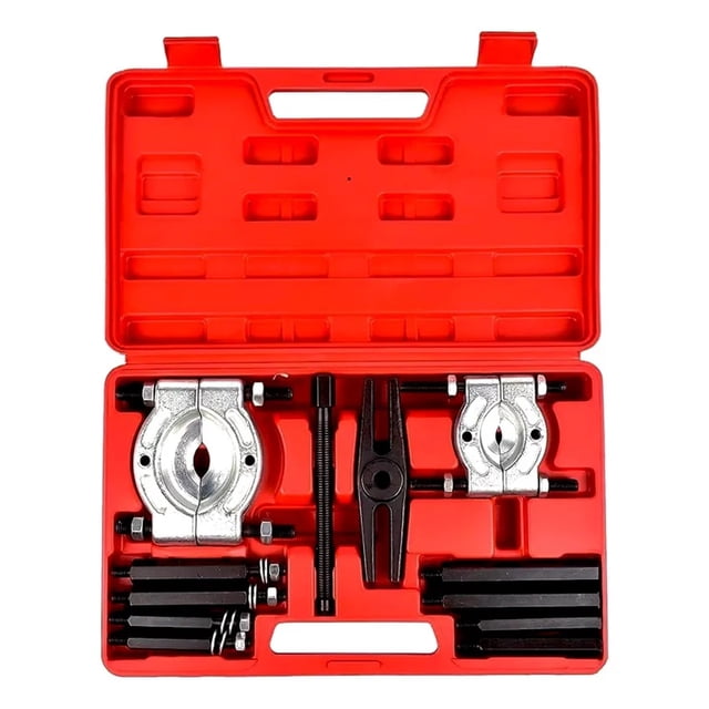 12/14Pcs Car Bearing Separator Set Bearing Removal Puller Tool Pinion Fly Wheel Hub Axle Splitter ,Easy to Use