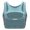 Blue, variant on Sports Bras for Women, Medium Support Sport Bras Racerback, Gym Yoga Athletic Bra White M