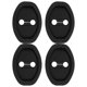 thumbnail image 1 of GOOHOCHY 4 piezas de cubierta protectora para cerradura de puerta de coche, almohadilla de goma gruesa con absorción de impactos, cojín para pestillo de puerta de coche, 1 of 7