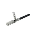 thumbnail image 2 of Trimming Comb Stainless Steel Hairdressing Tool Hairdressing Styling Tool Stainless Steel Comb Trimmer Double-Sided Trimming Comb, 2 of 3
