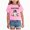 H807-Pink, variant on TOWED22 Girls Boys Halloween Shirt Cute Graphic Shirt Halloween Shirt Kids Spooky Season Fall Short Sleeve Tee Tops