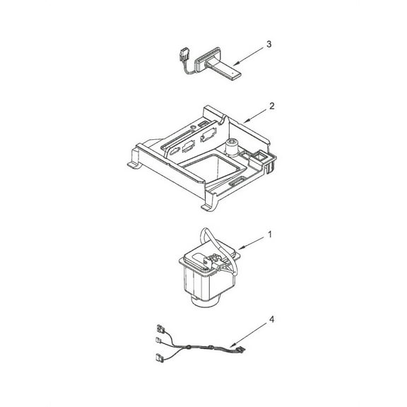 Whirlpool WPW10485955 Harns Pump - OEM Part