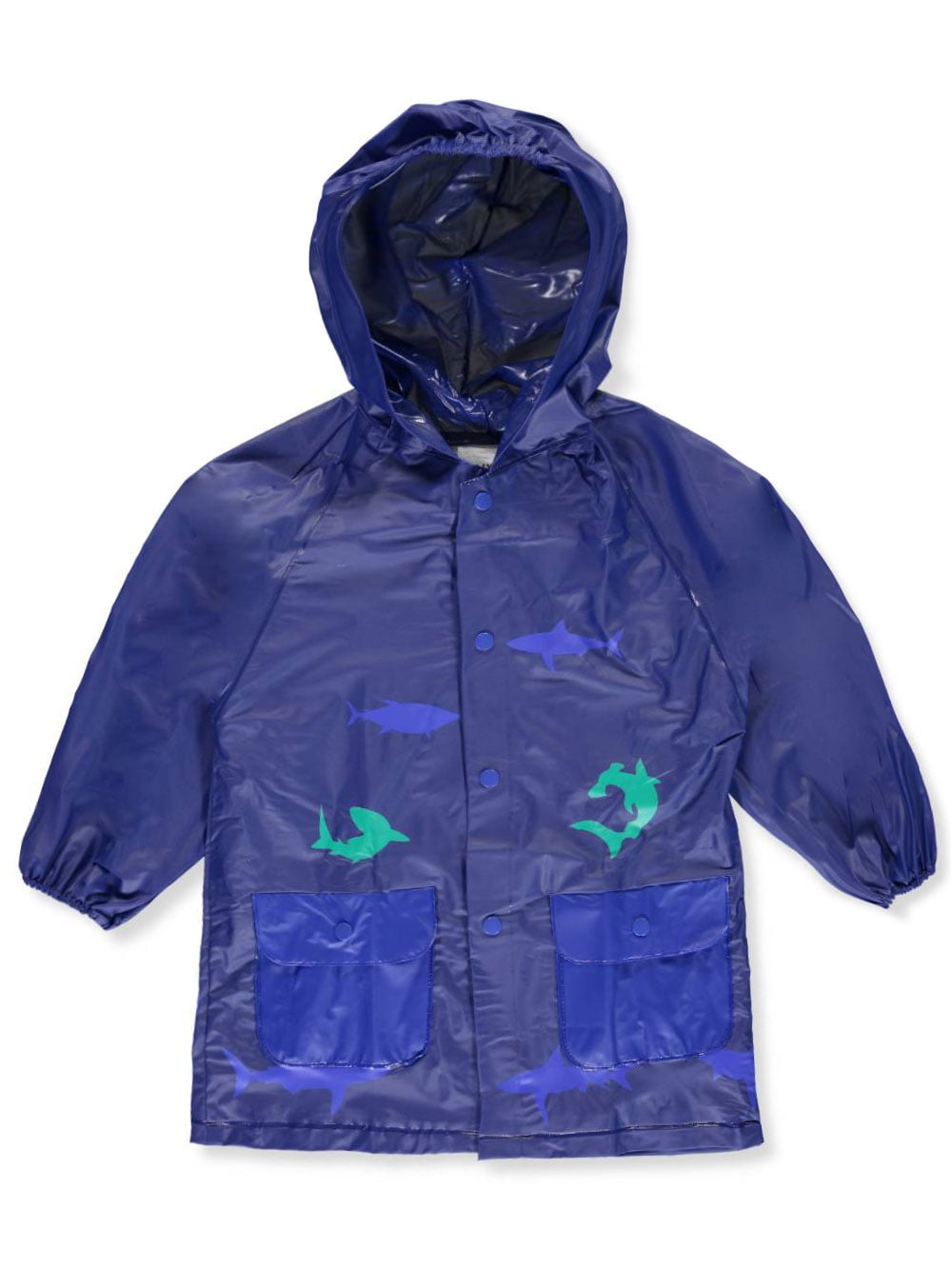 Lilly of New York Girls and Boys Waterproof Lightweight Rain Jacket with Hood and Pockets for Kids 