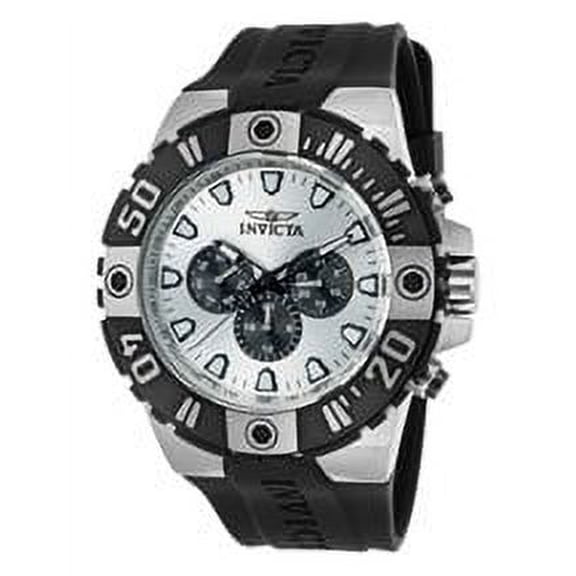 Invicta Men's 23969 Pro Diver Multi-Function Black Polyurethane Silver-Tone Dial Watch