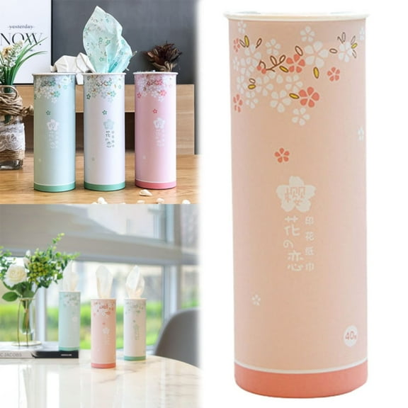 A Bucket Of Toilet Paper Clearance!Experience Gentle Comfort : Skin Friendly Car Tissue Cylinder Soft Convenient And Charming Ornament For Travel & Daily