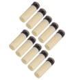 thumbnail image 4 of 10PCS 11mm Billiard Cue Screw-on Tips & Long-style Explosion-proof Ferrules Combo, High-quality Plastic & Leather Pool Cue Accessories, Durable Wear-resistant Replacement Tips for 9-ball Cues, Ideal, 4 of 7