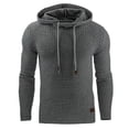 thumbnail image 1 of toraway Chandails en Molleton pour Hommes Col Rond Hiver Mode Décontractée Sports à Manches Longues Sweat à Capuche TTTG, 1 of 2