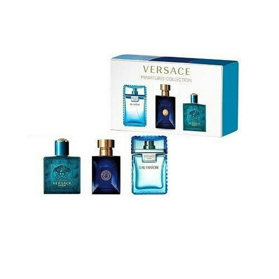 Versace Men's Mini Set Gift Set Fragrances 8011003878123