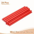 thumbnail image 3 of 24 Pack Mini Hot Glue Sticks, 0.43" Dia x 7.87" Long EVA Glue Gun Sticks, Red for DIY Projects, 3 of 6