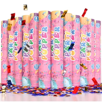 24pack No Mess Confetti Poppers Graduation,Party