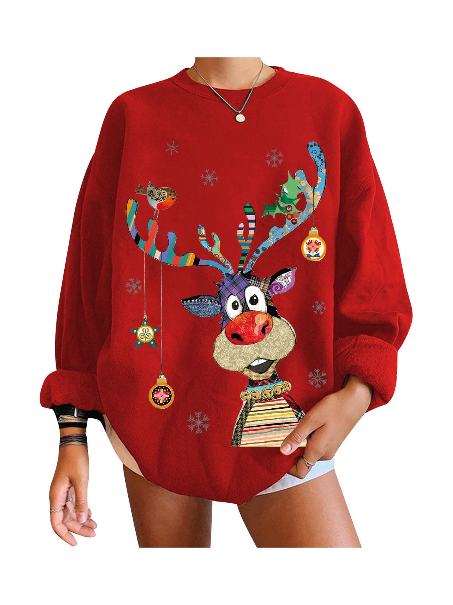 graphic christmas sweatshirts
