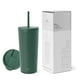 thumbnail image 1 of Vaso aislante moderno, sencillo, con tapa y pajita, 500 ml, 1 of 7