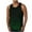 Dark Green, variant on Lilgiuy Men's Casual Tank Tops Casual Gradient Color Sleeveless Crewneck Loose Muscle Workout T Shirts Summer Beach Top for Bodybuilding(Yellow,L)