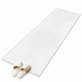 thumbnail image 2 of White 2x6 Kitchen Runner Rug, Farmhouse Solid White Color Modern Art Non-Skid Rubber Backing Large Rectangle Rugs - Living Room Bedroom Home Office, Indoor Floor Mat Carpets Washable Rug, 2 of 9