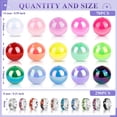 thumbnail image 2 of Conjunto de 320 cuentas HUISUYTON para hacer bolígrafos, pulseras y llaveros, 2 of 7
