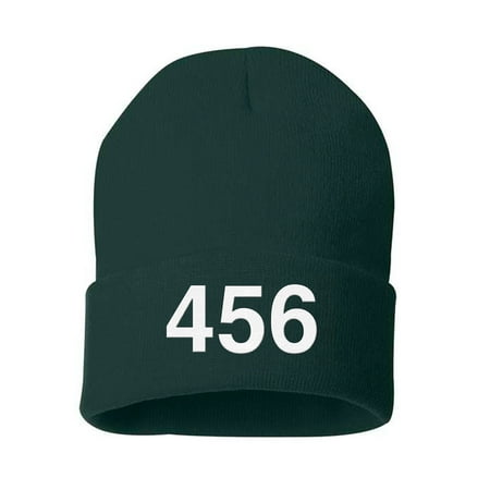 Squid Game Netflix Green Collectible Player 456 Beanie
