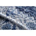 thumbnail image 4 of Momeni KARACKAR-8BLU5080 5 x 8 ft. Karachi Machine Made Traditional Rectangle Area Rug, Blue, 4 of 6