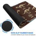 thumbnail image 6 of Long Mouse Pads for Desk,Brown Cartoon Dinosaurs Fossils Pattern Desk Mats on Top Of Desks, Desk Mouse Pad Extra Large with 3mm Non-Slip Base and Stitched Edge for Gaming,Office,Work,Home 31.5"x11.8", 6 of 6
