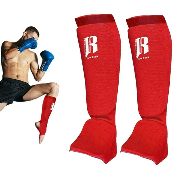 RIMSports Shin Guards Soccer MMA Muay Thai Pads for Adult and Youth, 1 Pair
