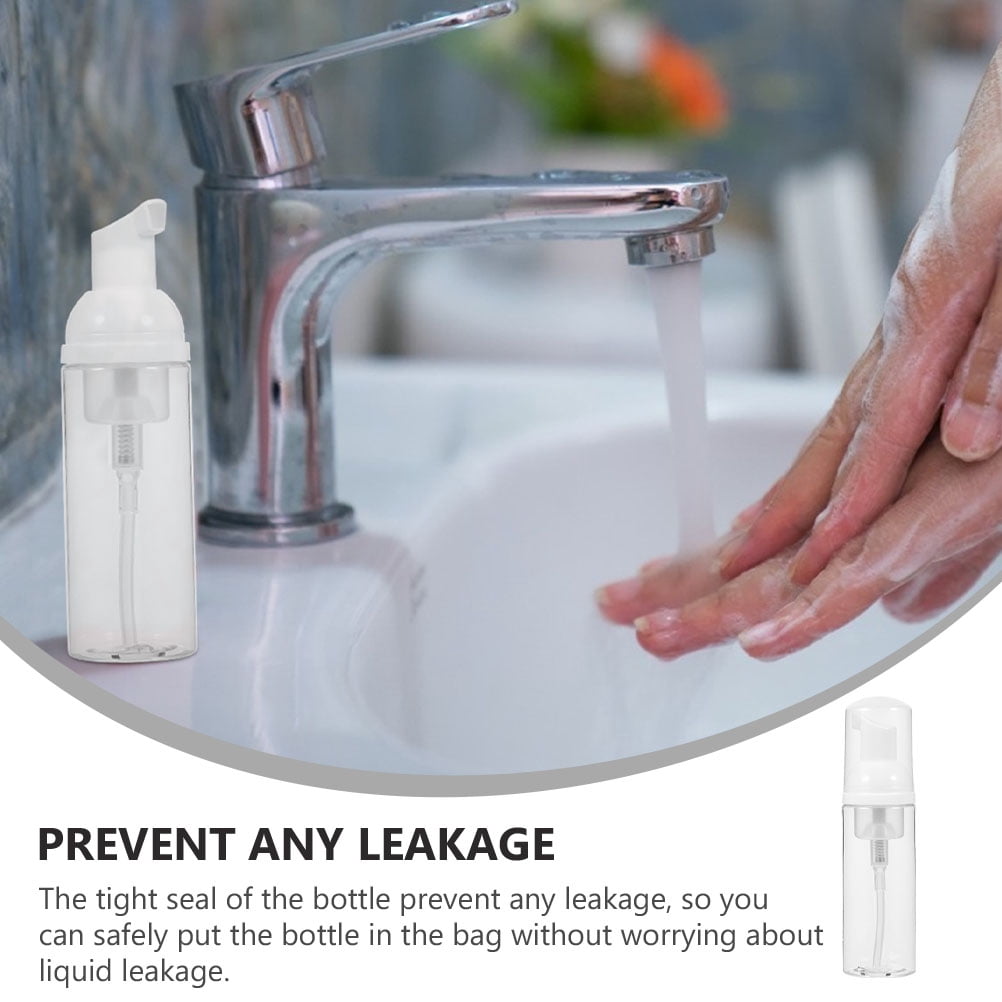 BESTYASH Travel Essentials 12pcs Leakproof Foaming Soap Pump Bottles Empty Containers for Home Use
