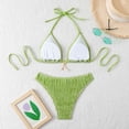 thumbnail image 5 of Dresfit Relaxed Fit Two Piece Swimsuit - Everyday Bikini Set for Summer Green L, 5 of 6