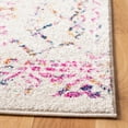 thumbnail image 3 of SAFAVIEH Tulum Ronald Distressed Runner, 2' x 5', Ivory/Fuchsia, 3 of 7