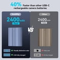thumbnail image 3 of Batería USB-C de repuesto SMALLRIG para Fujifilm NP-W235 2400 mAh, 3 of 9