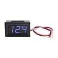 thumbnail image 1 of Medidor de voltaje digital de 120 V, voltímetro, pantalla de voltaje, comprobador de voltaje Azul, 1 of 7