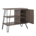thumbnail image 3 of Ameriwood Home Haven 3 Shelf Bookcase in Distressed Gray Oak, 3 of 5
