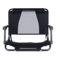 thumbnail image 5 of GCI Outdoor Big Comfort Stadium Seat With Armrests and Back Support for Bleachers, Black, 5 of 10
