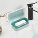 thumbnail image 5 of Fiudx Jabonera de Plástico con Diseño Artístico, Sistema de Drenaje Ventilado, Accesorio de Baño Único y Estético, Ideal para Viajes y Camping, Opción Ecológica, Regalo Perfecto., 5 of 6